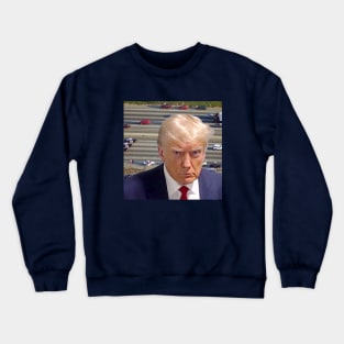 Trump Mugshot / OJ Crewneck Sweatshirt